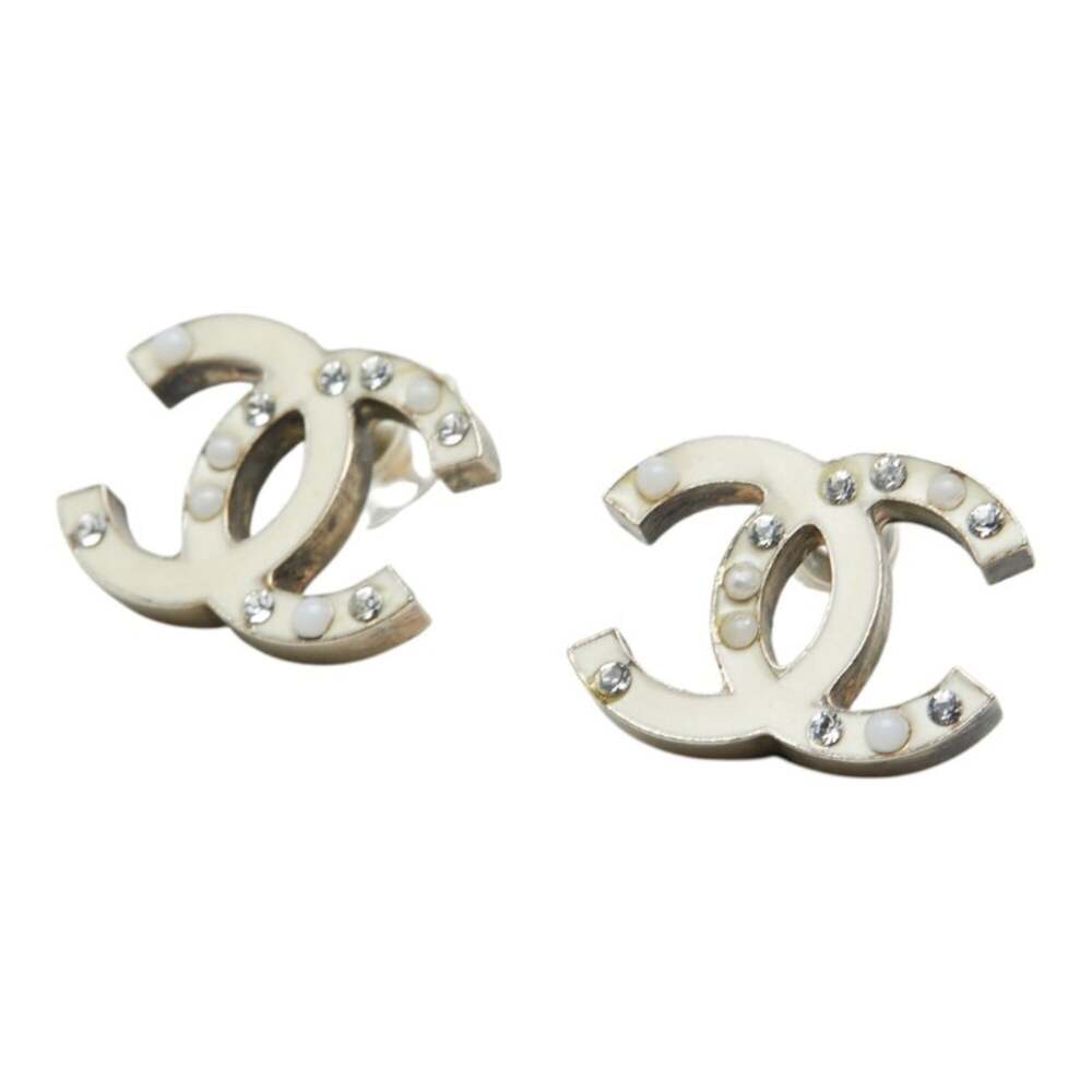 Chanel Cc Logo Earrings Metal #256919C72B